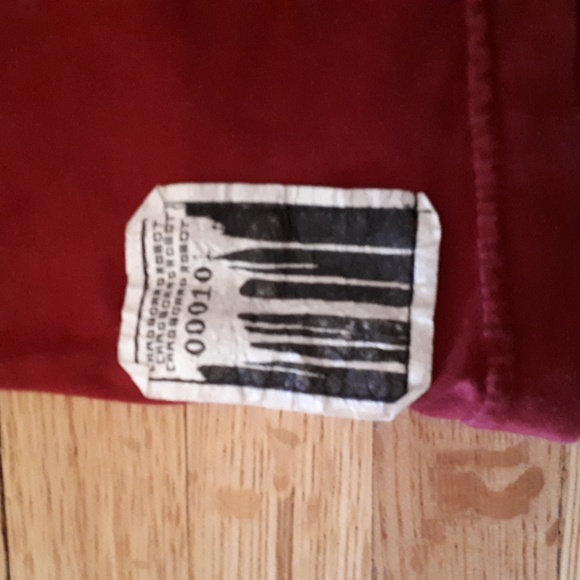 Cardboard Robot haunted by war red shirt sz small - Picture 2 of 7